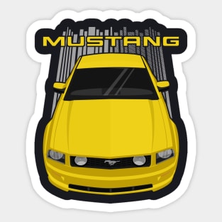 Mustang GT 2005-2009 - Yellow Sticker